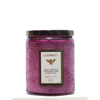 Luxurious Scented Candle - Santiago Blackberry- 200g